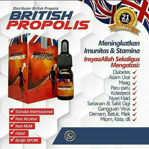 Jual British Propolis Original Tangerang
