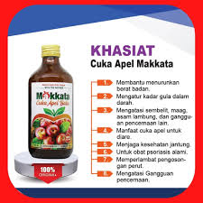Distributor jual Cuka Apel Makkata Murah Kota Bogor